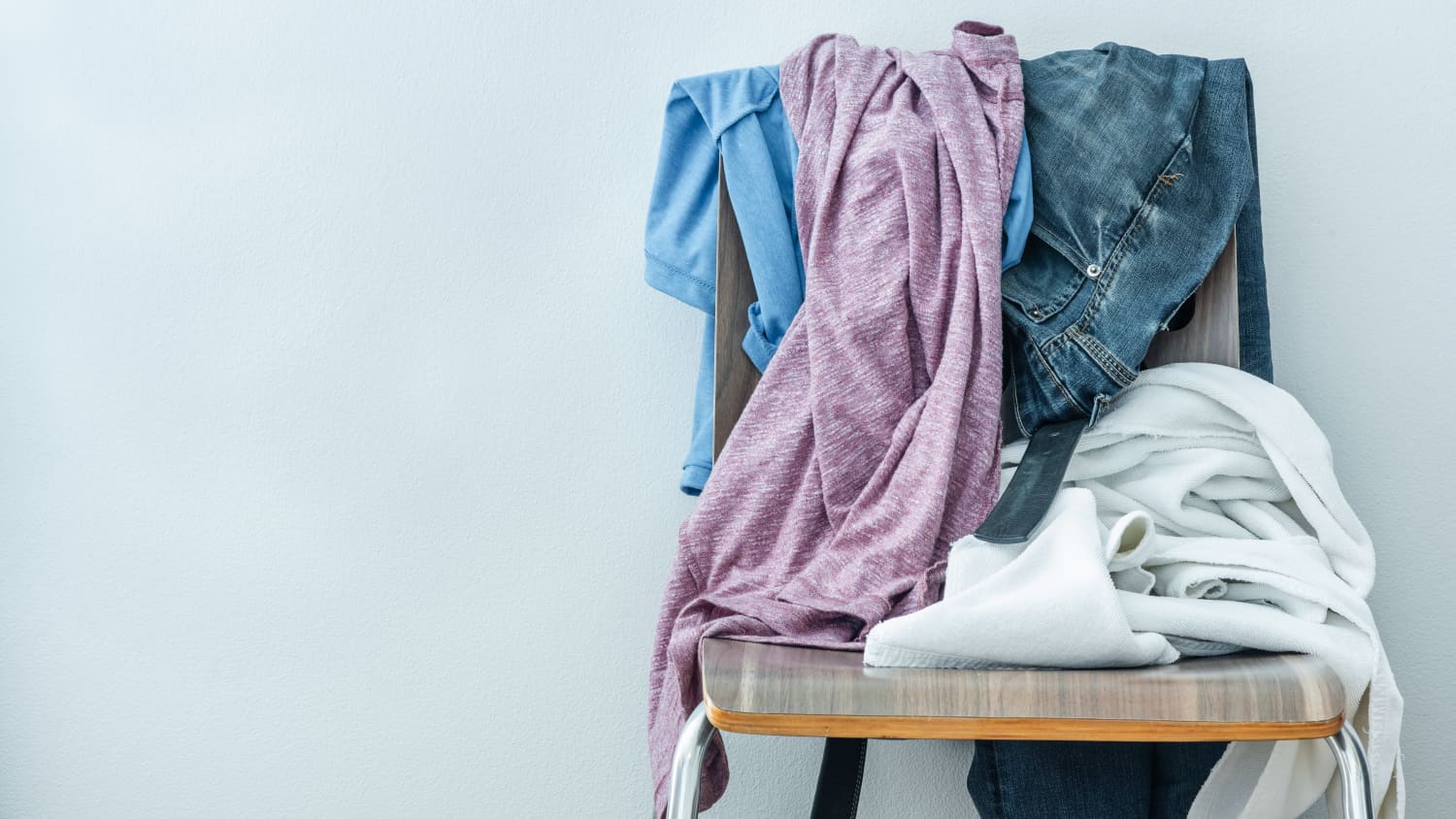 Clothes hanger chair shop